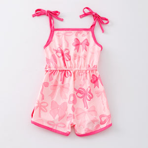 PINK BOW ROMPER