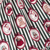 CHRISTMAS FRAME NIGHTGOWN - GREEN STRIPE - Christmas2025