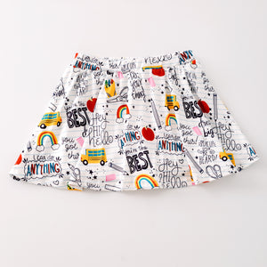 BACK TO SCHOOL SKORT