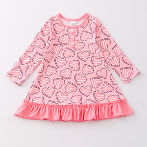 VALENTINE HEART CAKE NIGHTGOWN