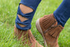 DENIM BOW LEGGINGS PRE-ORDER