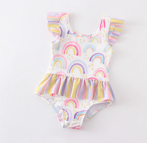 RAINBOW ONE PIECE SWIMSUIT