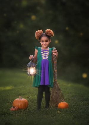 WINNIE SISTER SOFT COTTON TWIRL DRESS