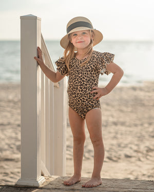 ANIMAL PRINT ONE PIECE SWIMSUIT