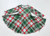 CHRISTMAS PLAID TWIRLY DRESS