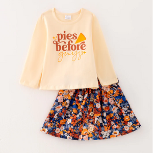 PIES BEFORE GUYS TOP & SKIRT SET