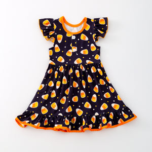 CANDY CORN HALLOWEEN DRESS