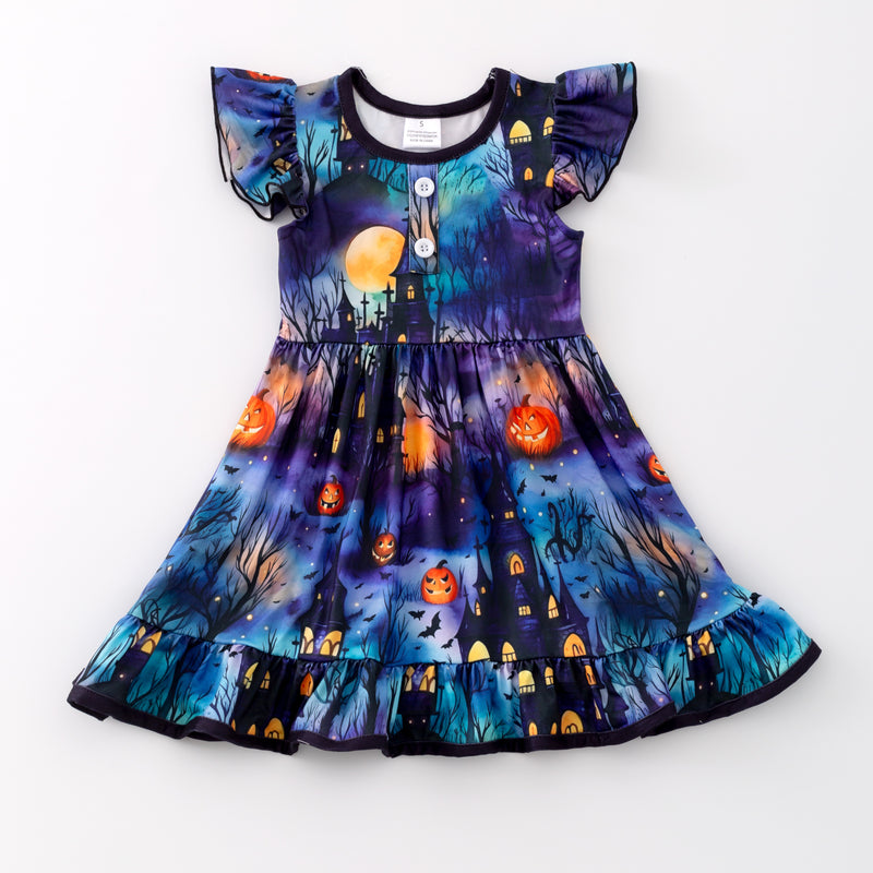 HAUNTED HOUSE HALLOWEEN DRESS