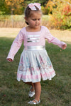 PINK NUTCRACKER BALLERINA LONG DRESS