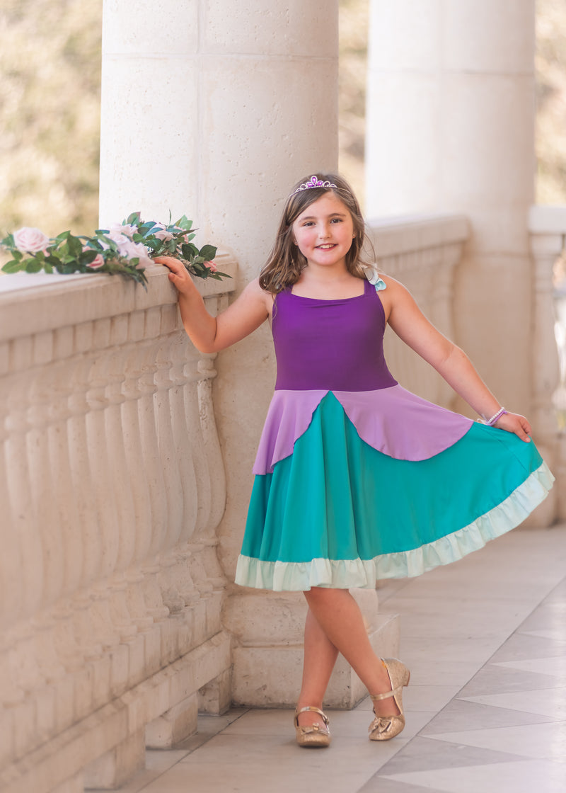 PRINCESS MERMAID TWIRLY DRESS PRE-ORDER - HC2025