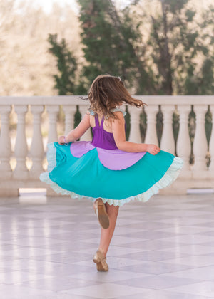 PRINCESS MERMAID TWIRLY DRESS PRE-ORDER - HC2025