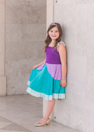 PRINCESS MERMAID TWIRLY DRESS PRE-ORDER - HC2025