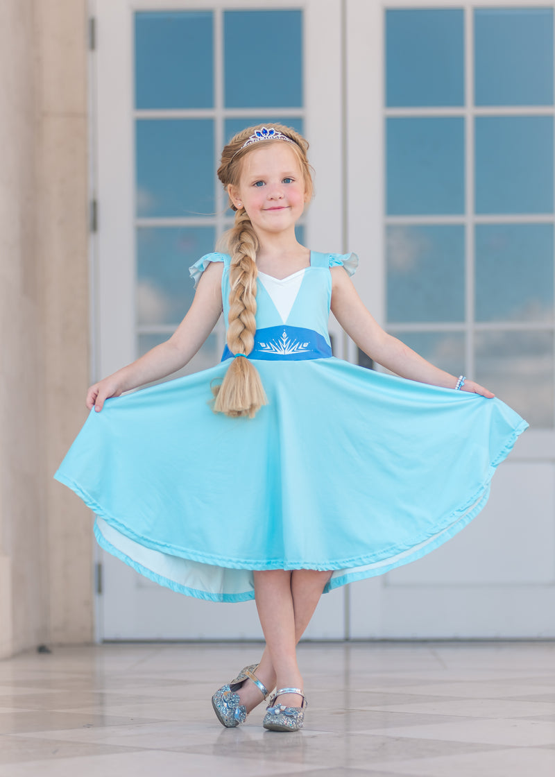 ICE QUEEN TWIRLY DRESS PRE-ORDER - HC2025