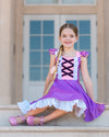 PRINCESS PURPLE TWIRLY DRESS PREORDER - HC2025