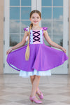 PRINCESS PURPLE TWIRLY DRESS PREORDER - HC2025