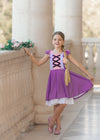 PRINCESS PURPLE TWIRLY DRESS PREORDER - HC2025