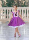 PRINCESS PURPLE TWIRLY DRESS PREORDER - HC2025