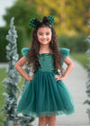 GREEN SPARKLE TUTU DRESS PRESALE