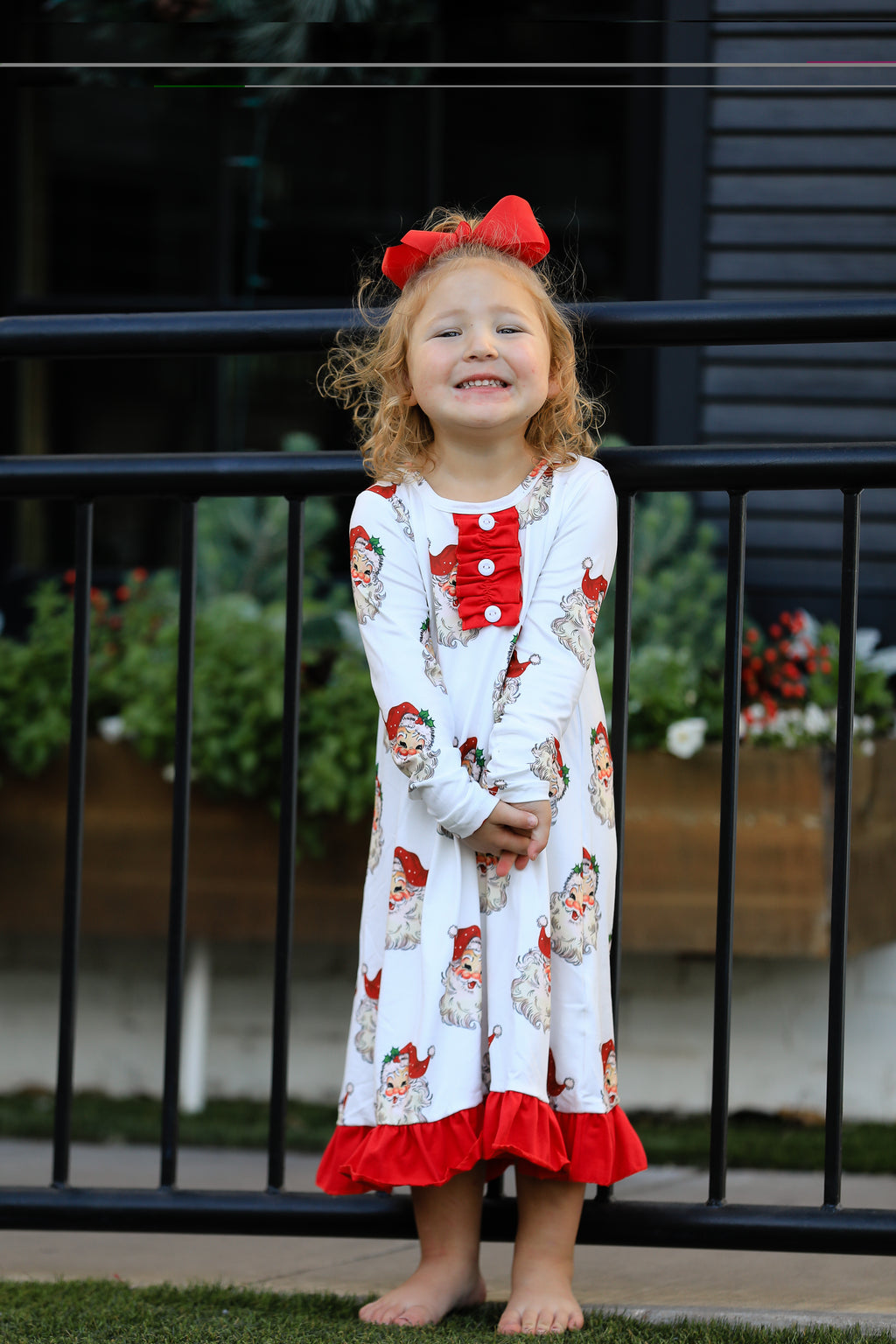 SANTA NIGHTGOWN RED