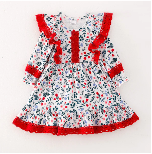 CHRISTMAS HOLLY DRESS