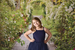 TUTU DRESS - NAVY BLUE