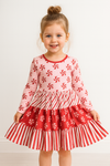 CANDY CANE & PEPPERMINT LAYER DRESS - Christmas2025  - Preorder