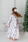 CHRISTMAS NUTCRACKER BOW NIGHTGOWN - PINK -  Christmas2025 - PREORDER
