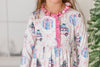 CHRISTMAS NUTCRACKER BOW NIGHTGOWN - PINK -  Christmas2025 - PREORDER