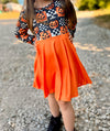 PUMPKIN PATCHES TWIRL DRESS