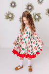 CHRISTMAS BALLERINA TWIRL DRESS