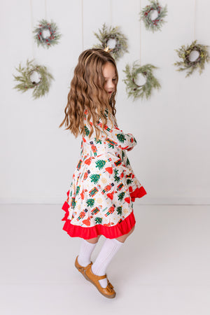 CHRISTMAS BALLERINA TWIRL DRESS