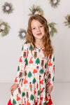 CHRISTMAS BALLERINA TWIRL DRESS