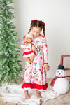 PINK CHRISTMAS NIGHTGOWN & DOLL NIGHTGOWN OPTION