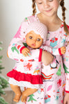 PINK CHRISTMAS NIGHTGOWN & DOLL NIGHTGOWN OPTION