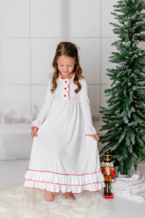 CLARA WHITE NIGHTGOWN PRE-ORDER