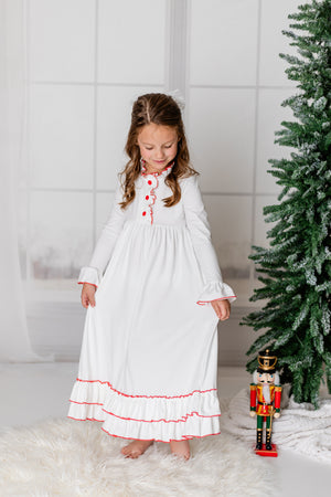 CLARA WHITE NIGHTGOWN PRE-ORDER