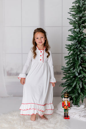 CLARA WHITE NIGHTGOWN PRE-ORDER