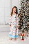 CHRISTMAS BALLERINA NUTCRACKER NIGHTGOWN