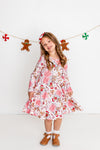 CHRISTMAS GINGERBREAD TWIRL DRESS - Christmas2025