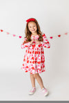 VALENTINE BACK BOW DRESS