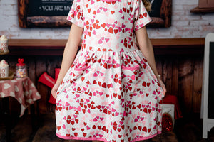 VALENTINE DRESS WITH POCKETS