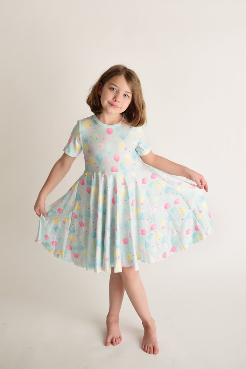 BALLOONS TWIRLY DRESS