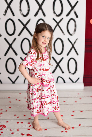 VALENTINE DRESS WITH POCKETS