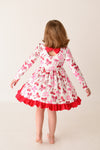 VALENTINE BOWS WITH BACK BOW DRESS