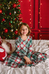 CHRISTMAS PLAID TWIRLY DRESS