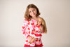 VALENTINE HEART TUNIC DRESS + MATCHING DOLL