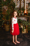 SANTA CANDY CANE TUTU DRESS