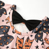 HALLOWEEN BOWS BACK BOW DRESS - Halloween2025