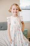 NUTCRACKER FLUTTER SLEEVES NIGHTGOWN