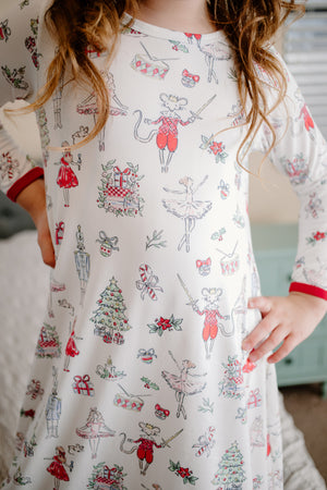 CHRISTMAS BALLERINA NIGHTGOWN